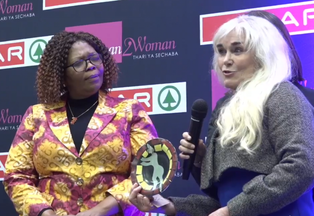 We collaborate and share our experience globally. For example, Anthea was recently invited to attend the Woman-to-Woman event in Botswana and share the Dreamcatcher story - including with Hon. Philda Nani Kereng, Minister of Environment, Natural Resources Conservation & Tourism of Botswana