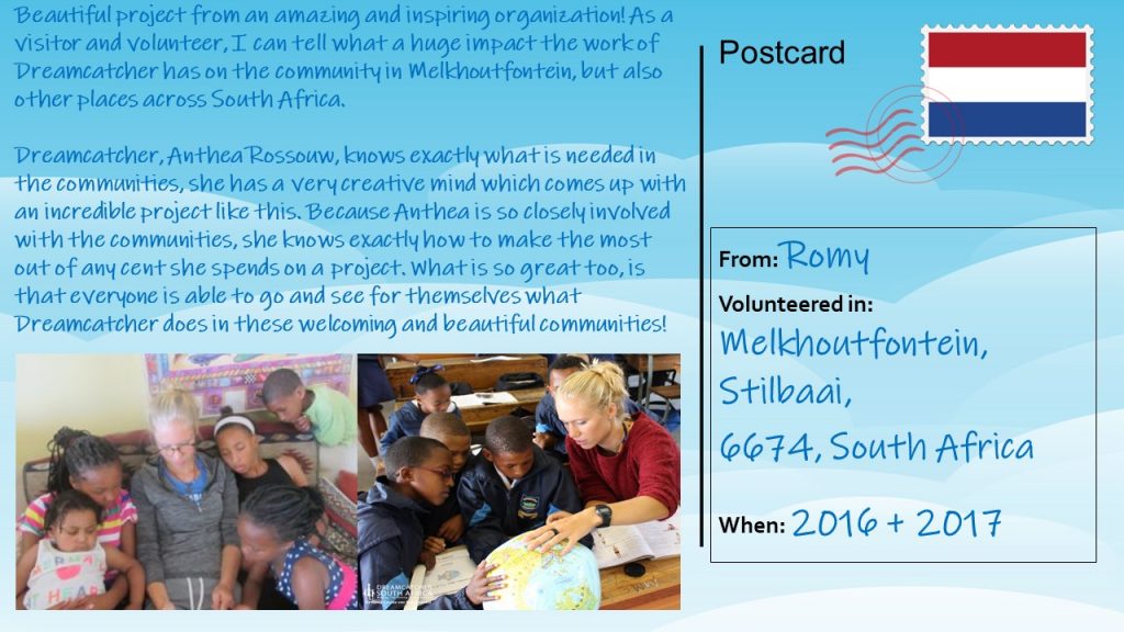 Romy postcard