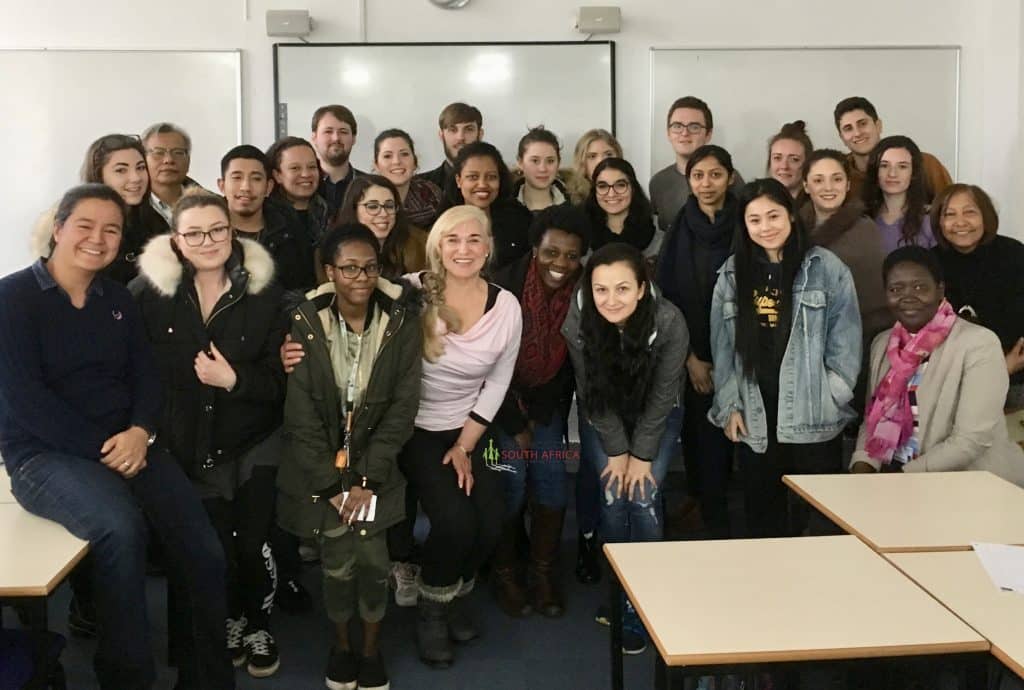 Guest lecture with tourism, economic and sustainability students at Anglia Ruskin University, Cambridge, UK