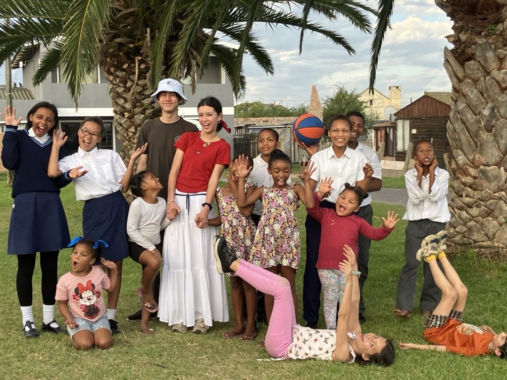 Lynn family visit to Melkhoutfontein