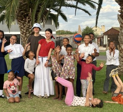 Lynn family visit to Melkhoutfontein