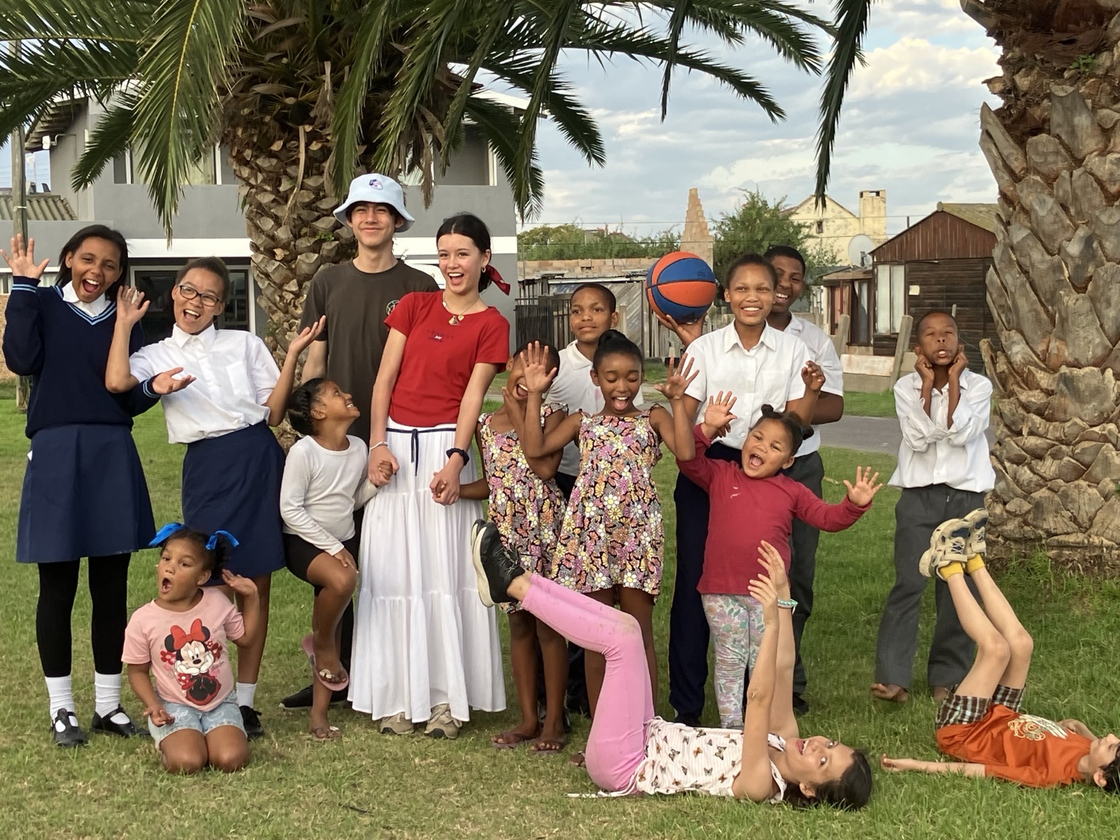 Lynn family visit to Melkhoutfontein